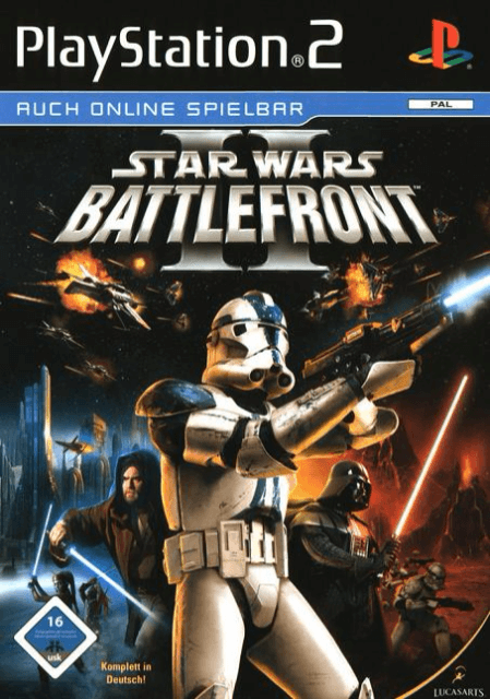 Star Wars Battlefront box art for Playstation 2